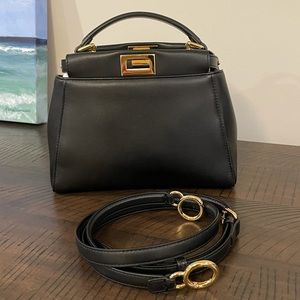 FENDI Peekaboo Iconic Nappa Leather